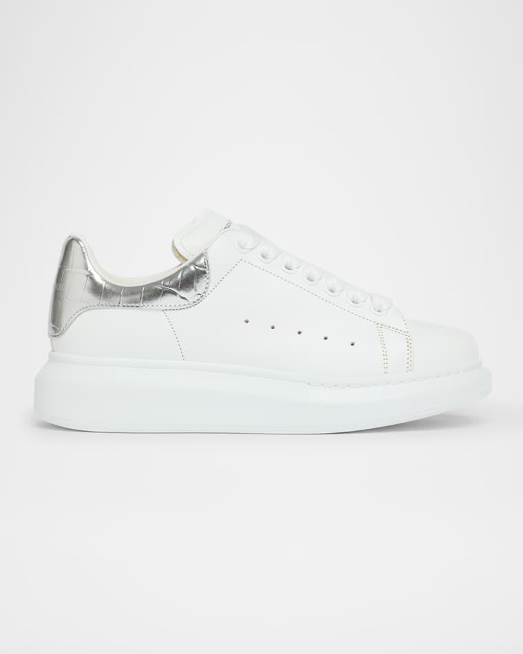 Oversized Metallic-Embossed Sneaker by MCQUEEN