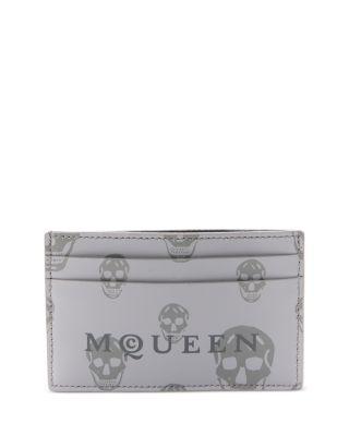 Printed Skull Cardcase by MCQUEEN