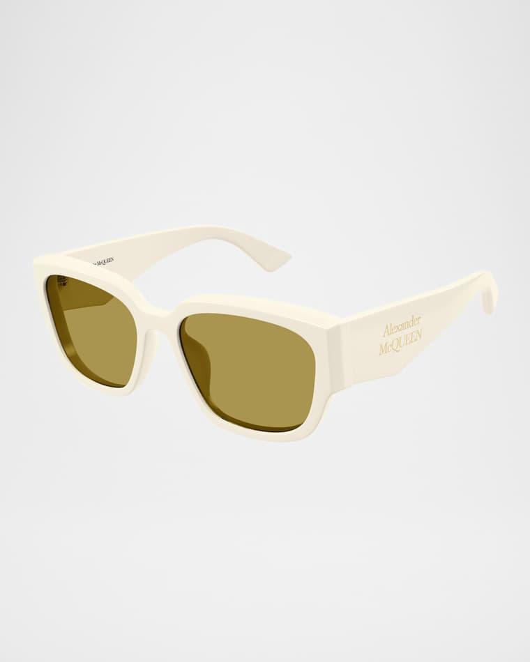 Rectangle Acetate Sunglasses by MCQUEEN