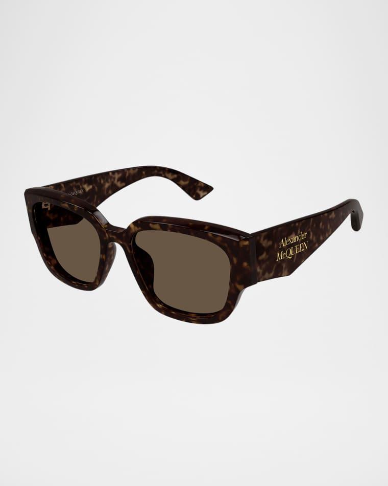 Rectangle Acetate Sunglasses by MCQUEEN