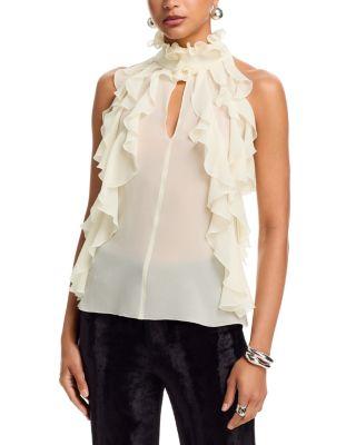 Silk Georgette Top by MCQUEEN
