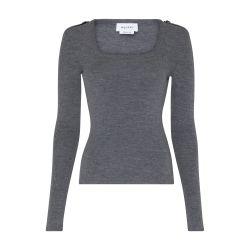 Square neck top by MCQUEEN