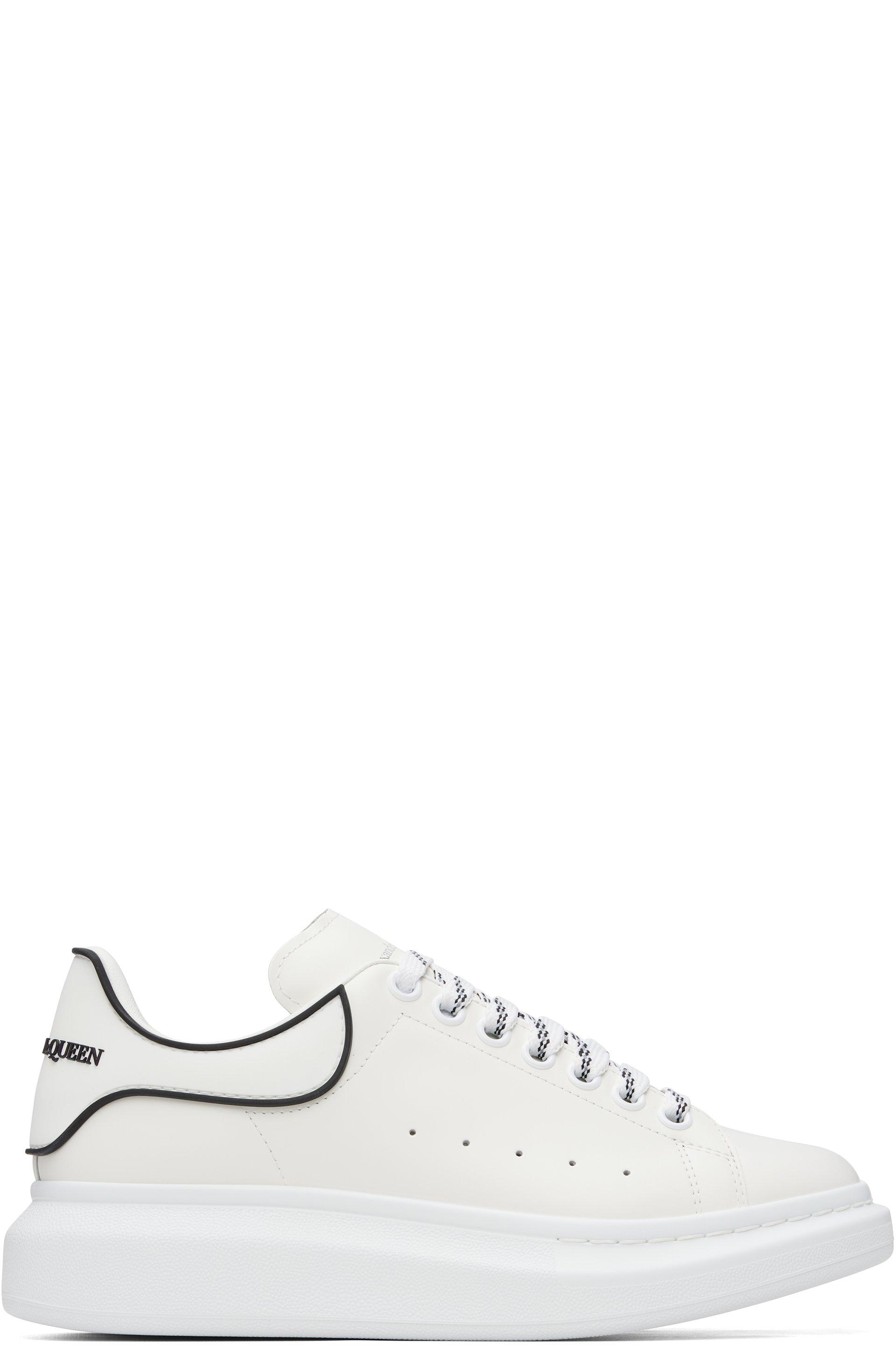 White Oversized Sneakers by MCQUEEN