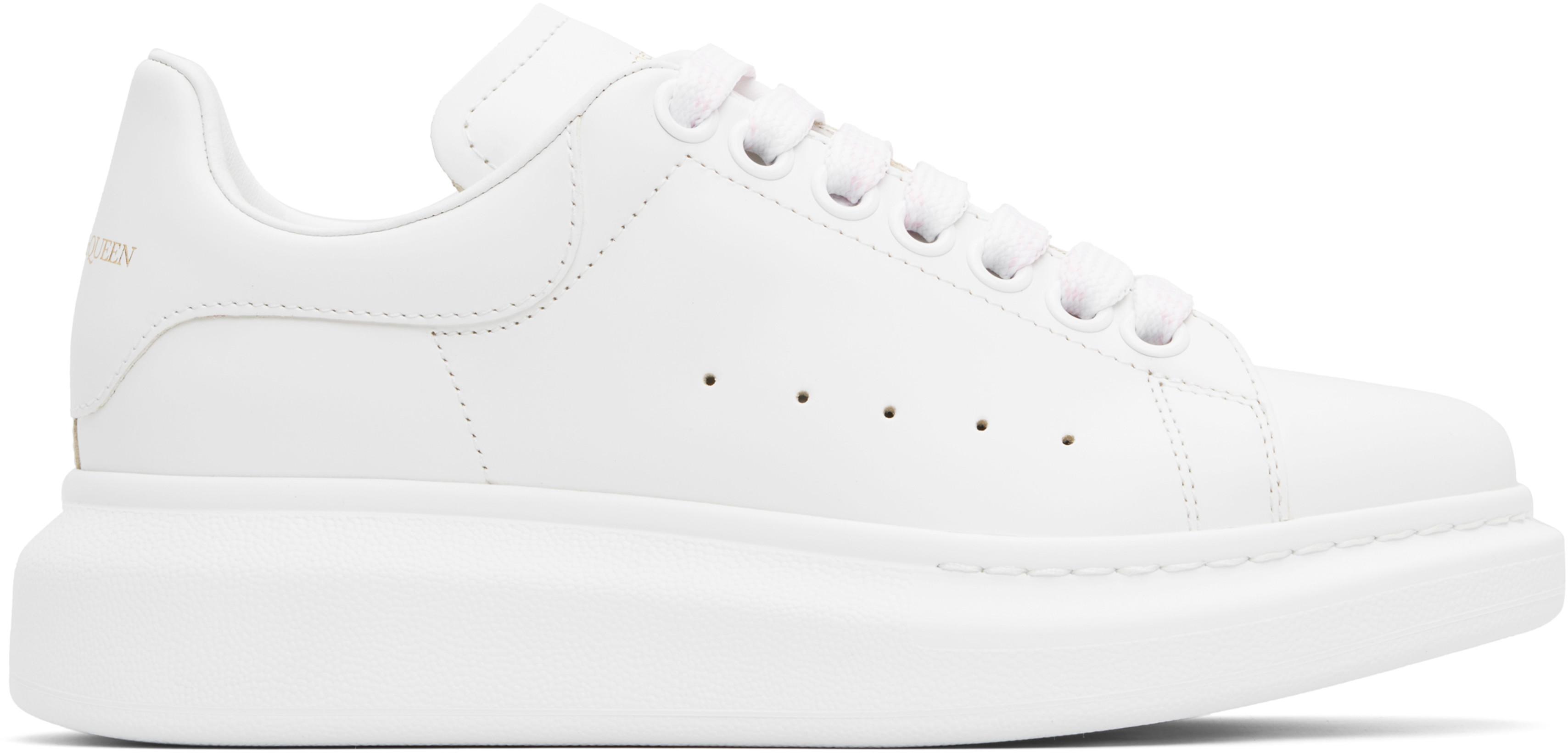 White Oversized Sneakers by MCQUEEN