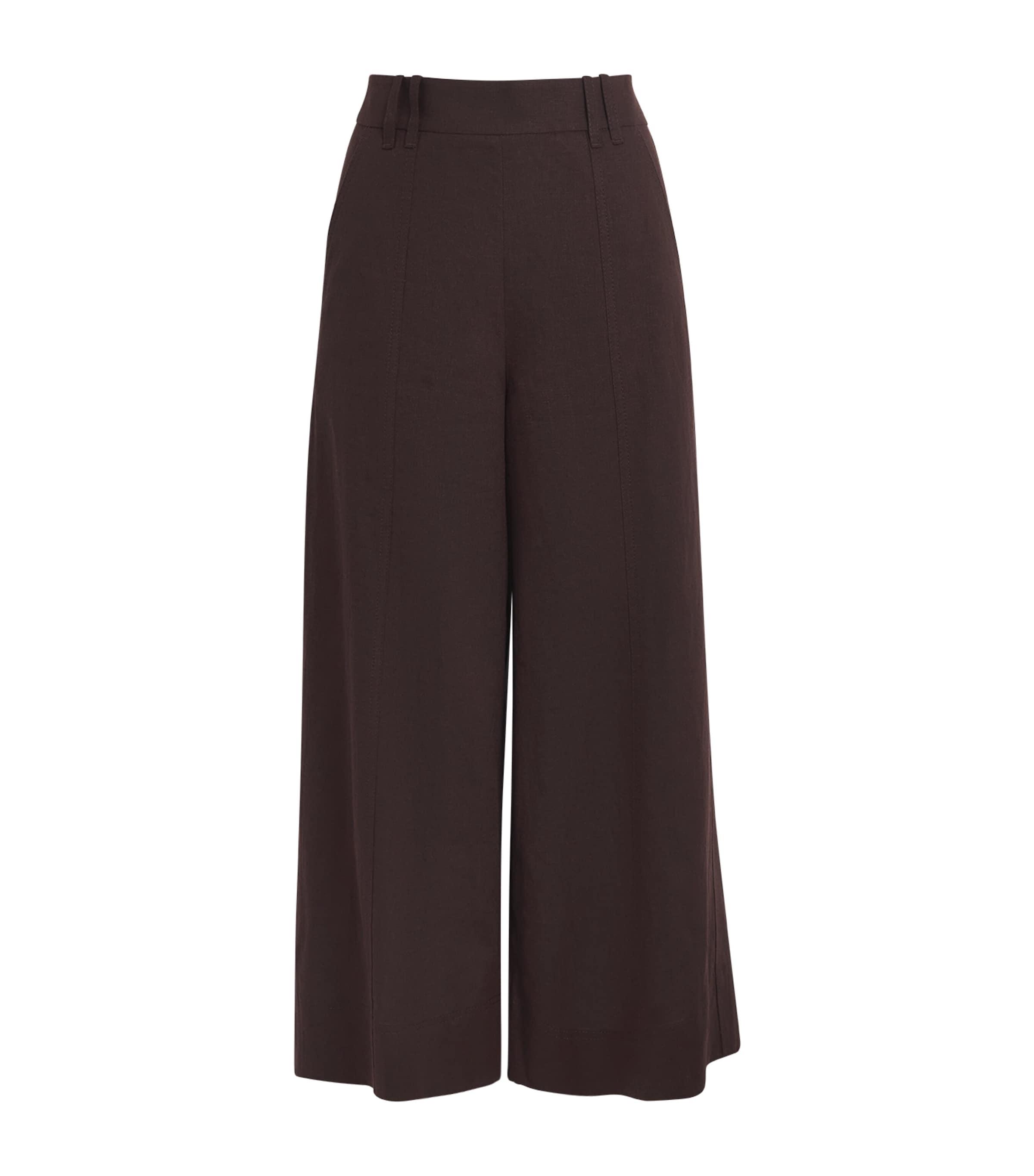 ME+EM Cropped Wide-Leg Trousers by ME+EM