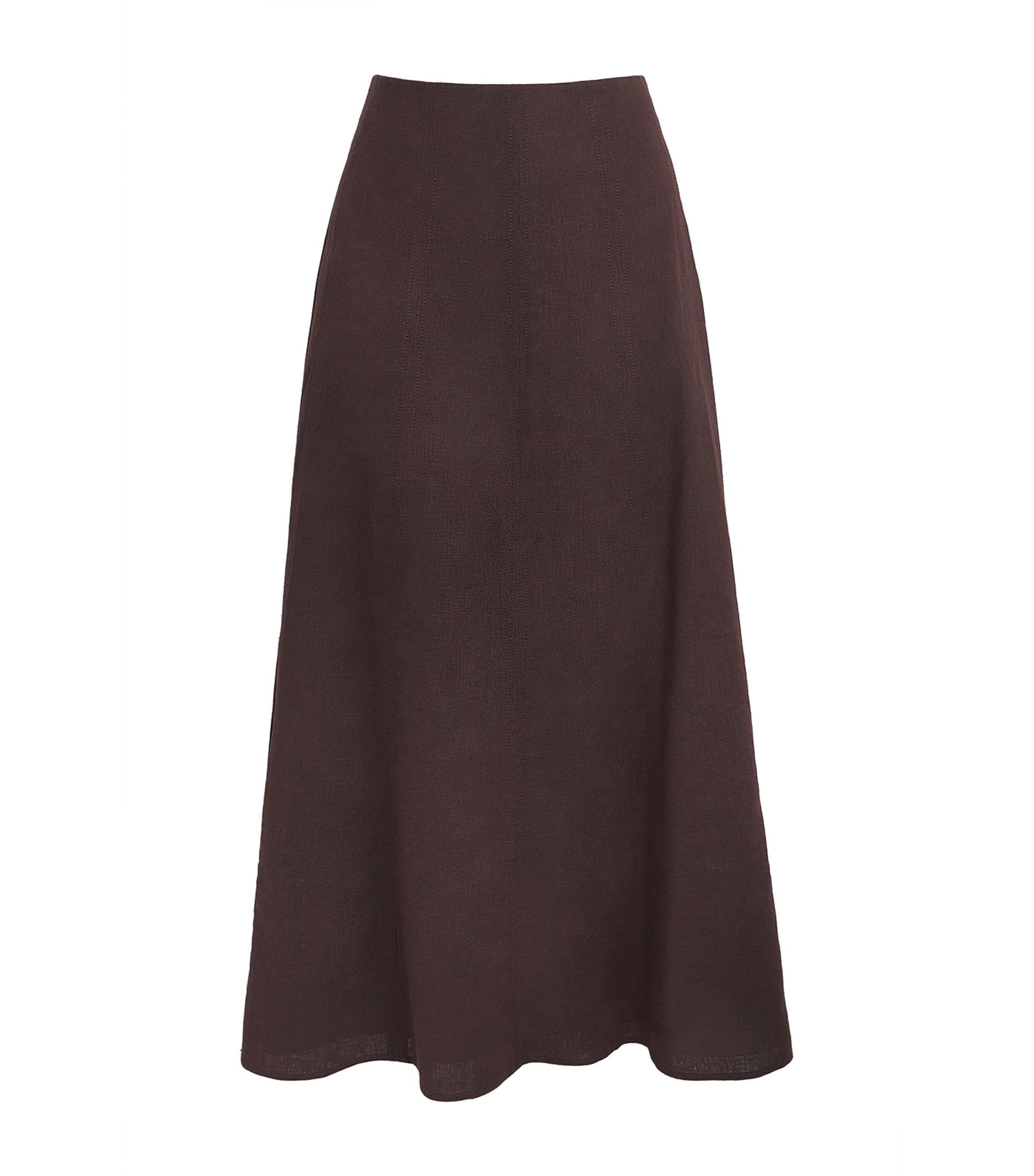 ME+EM Linen-Blend Maxi Skirt by ME+EM