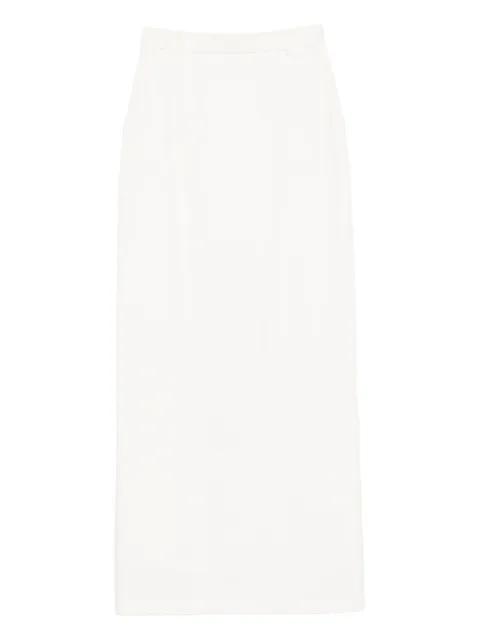 high-waisted straight skirt by MEDEEA