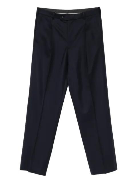 pleated-front trousers by MEDEEA