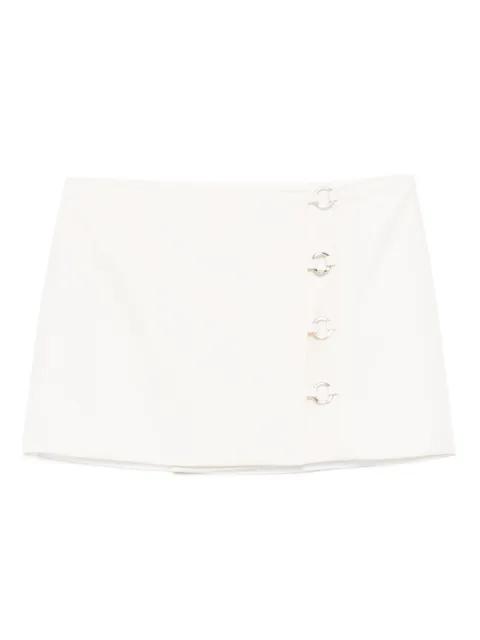 wool A-line skirt by MEDEEA