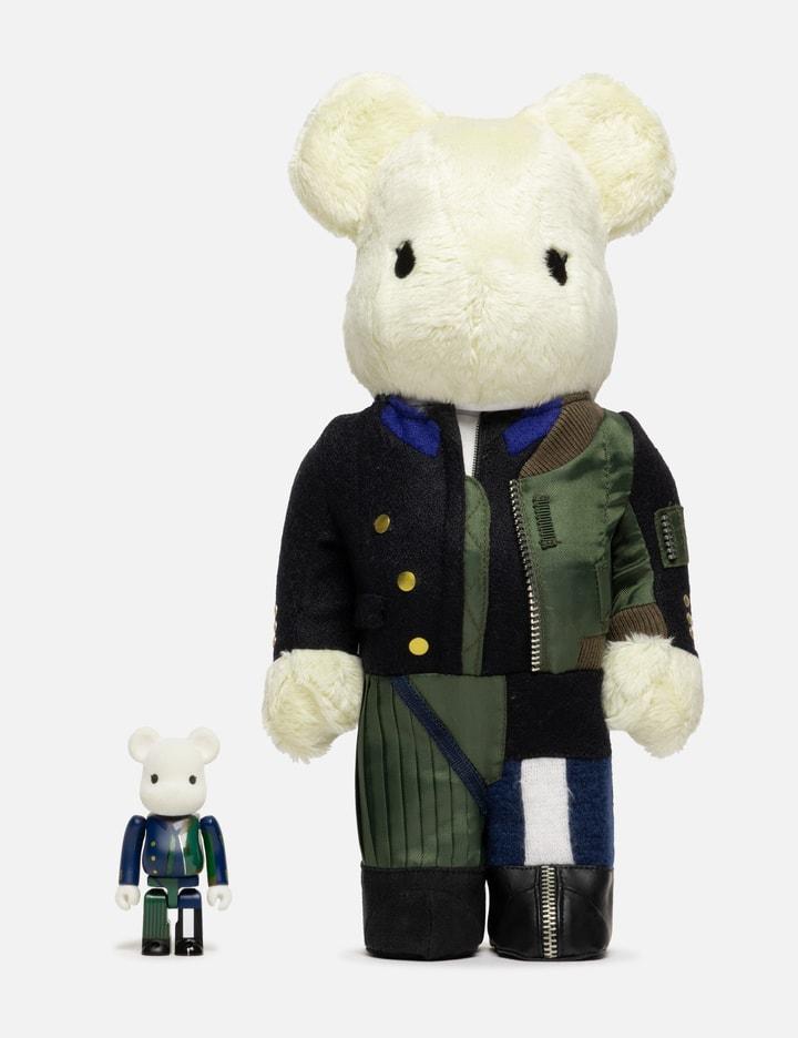 2018 Sacai 400% + 100% Be@rbrick Set by MEDICOM TOY