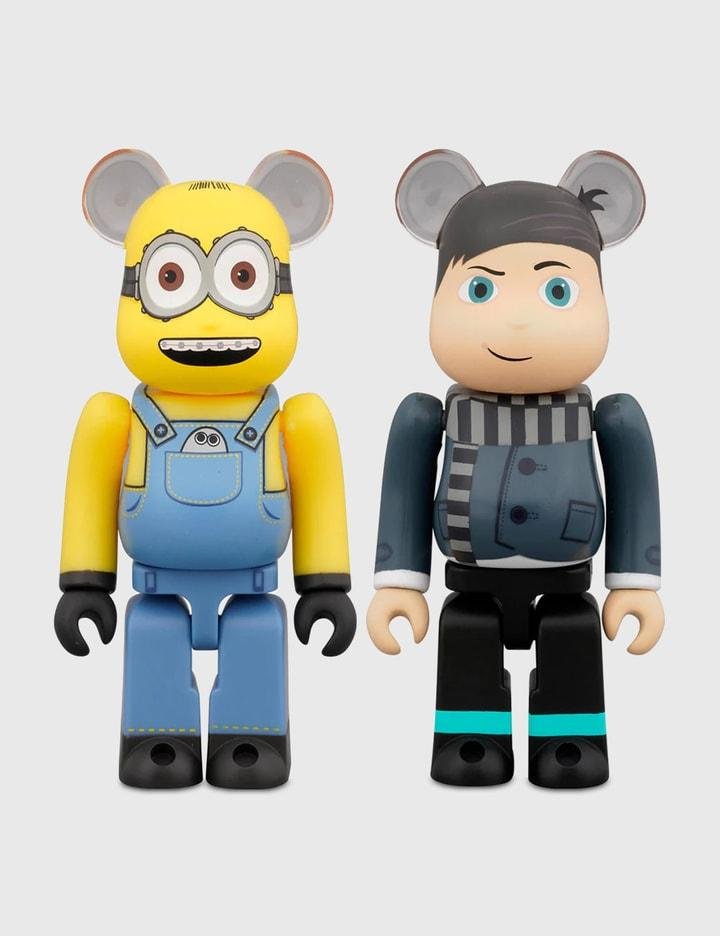 BE@RBRICK Otto &amp; Young Gru 2PACK 100% by MEDICOM TOY