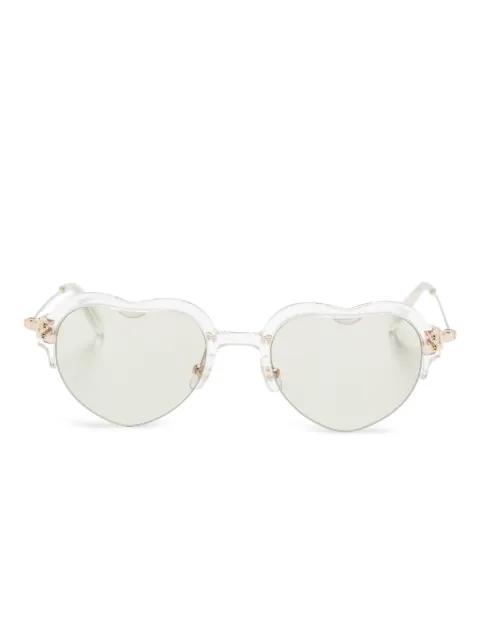 Carrie heart-frame sunglasses by MEGANE&ME