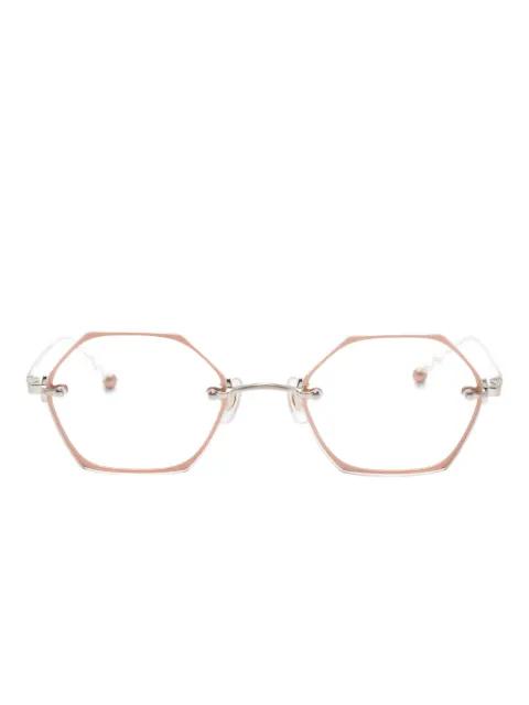 Geo geometric-frame glasses by MEGANE&ME