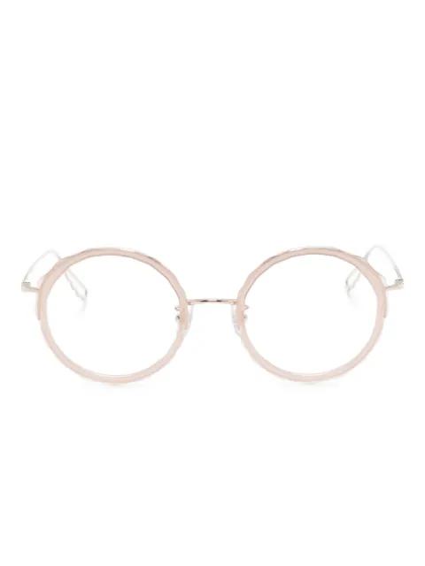 Gina round-frame glasses by MEGANE&ME