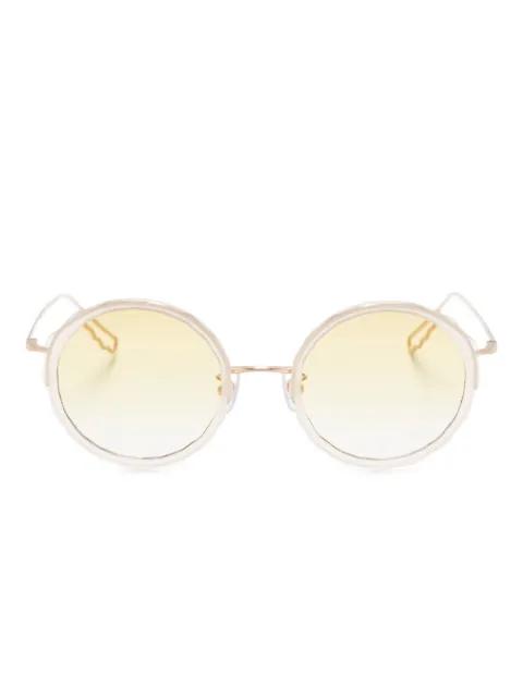 Gina round-frame sunglasses by MEGANE&ME