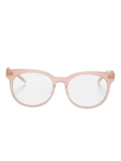 Olive braided-temple sunglasses by MEGANE&ME