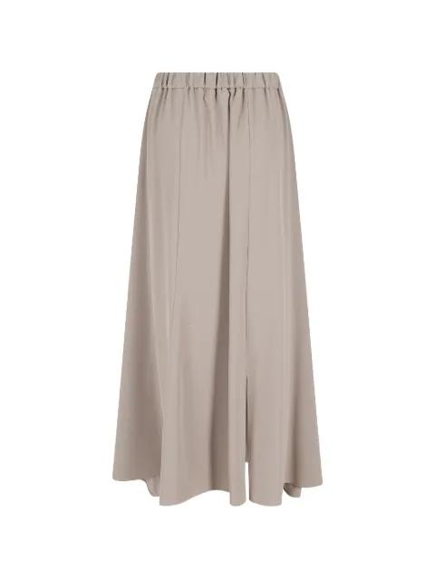 elasticated panelled midi skirt by MEIMEIJ