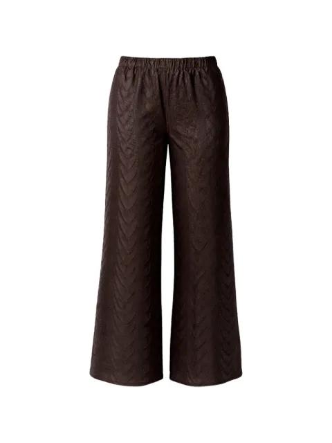 patterned trousers by MEIMEIJ