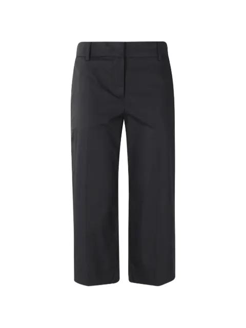 pressed-crease cropped trousers by MEIMEIJ