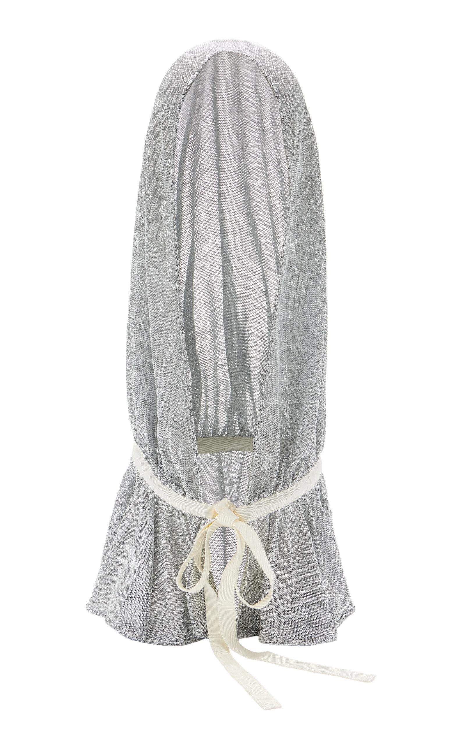 Mel Usine Jeanne Chainmail Knit Hood - Moda Operandi by MEL USINE