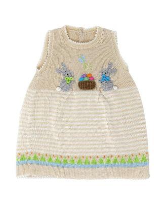 Girls' Knit Bunny Dress - Baby by MELANGE COLLECTION