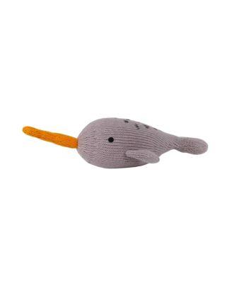 Knit Cotton Narwhal - Ages 0+ by MELANGE COLLECTION