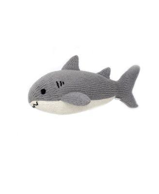 Knit Cotton Shark - Ages 0+ by MELANGE COLLECTION