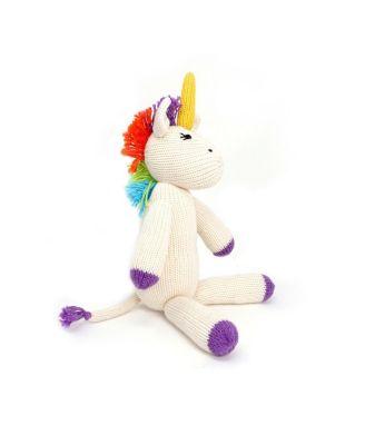 Knit Cotton Unicorn - Ages 0+ by MELANGE COLLECTION