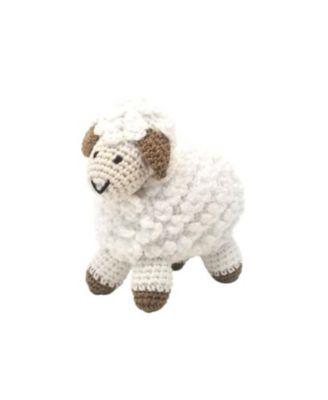 Little Crochet Lamb Toy - Ages 0+ by MELANGE COLLECTION