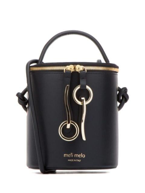 logo-stamp bucket bag by MELI MELO