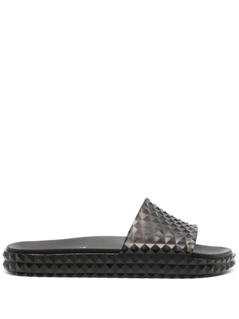 Court slip-on slides by MELISSA