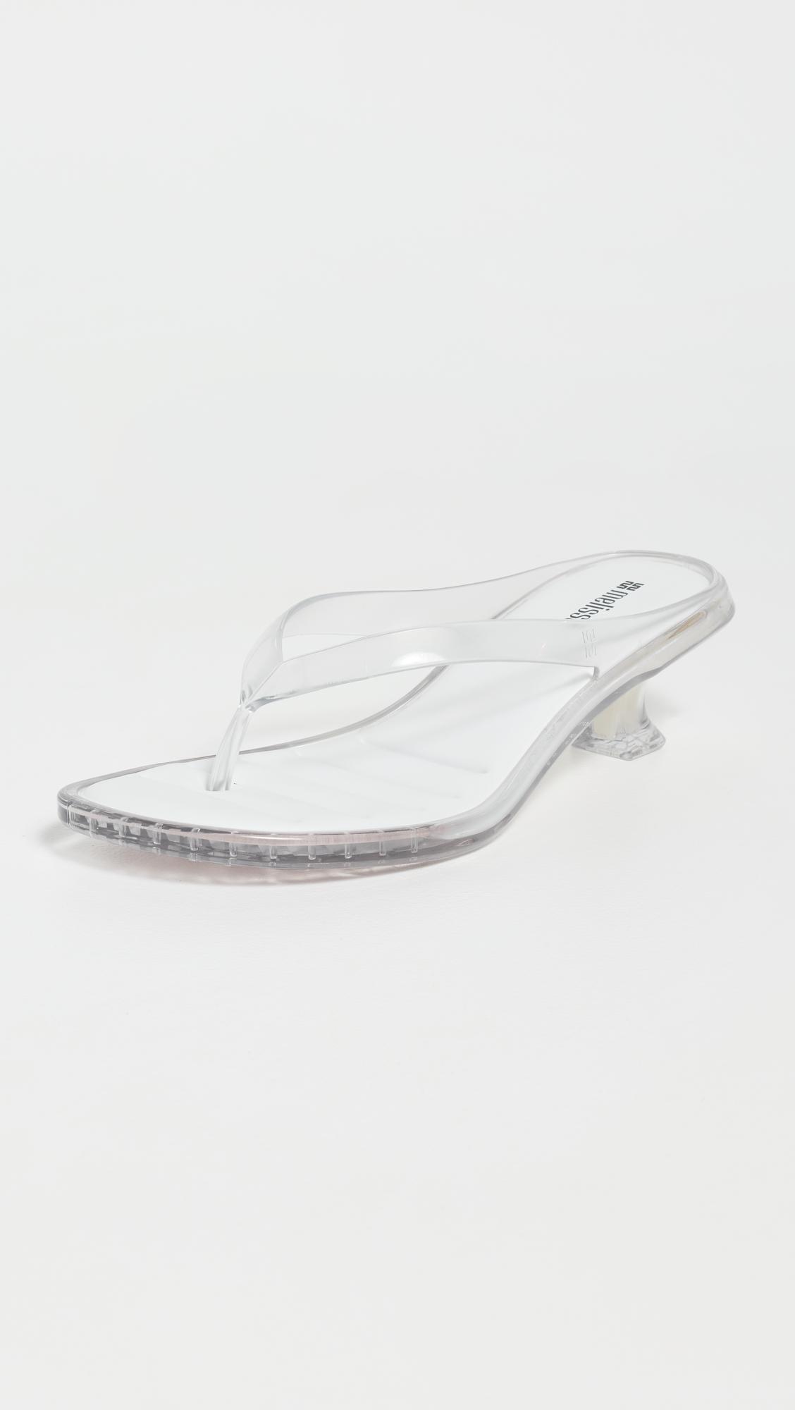 Jelly Kitten Heel Flip Flops by MELISSA