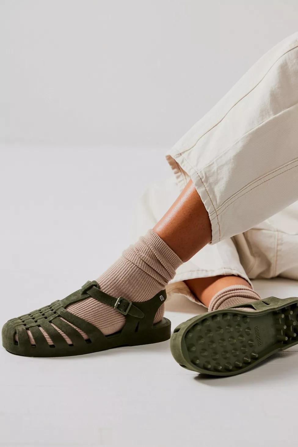 Melissa Possession Velvet Fisherman Sandal by MELISSA