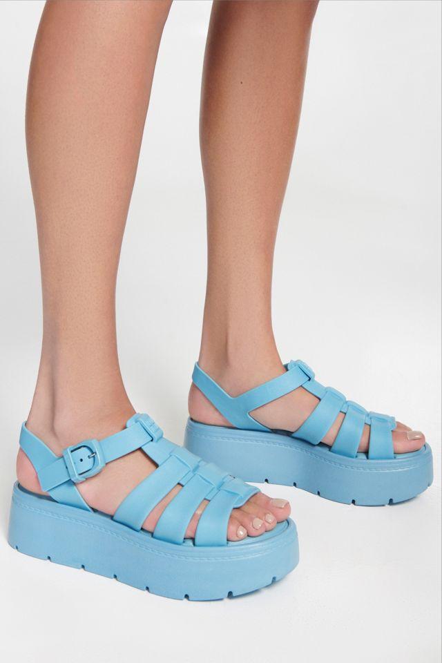 Melissa Up Jelly Platform Fisherman Sandal by MELISSA