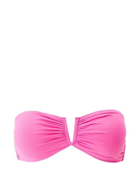 Alba V-neck bikini top by MELISSA ODABASH