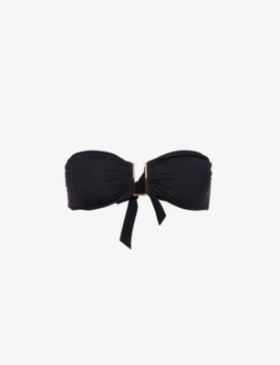 Barcelona bandeau bikini top by MELISSA ODABASH