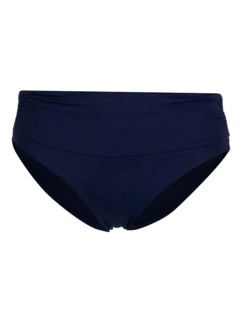Bel Air ruched biquini bottoms by MELISSA ODABASH