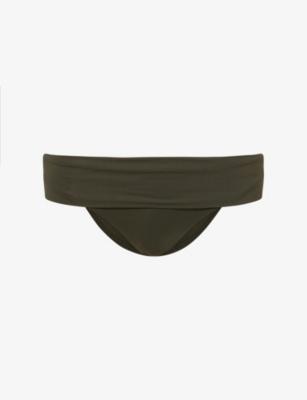 Brussels Stretch-Woven Bikini Bottoms by MELISSA ODABASH