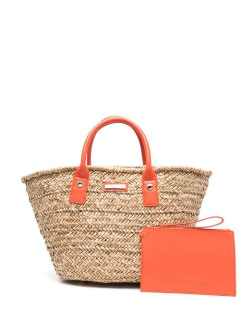 Corsica leather tote bag by MELISSA ODABASH