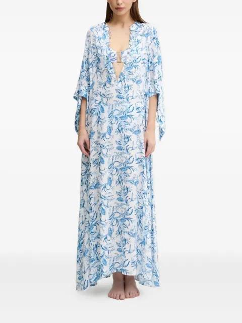 Edith floral beach dress by MELISSA ODABASH