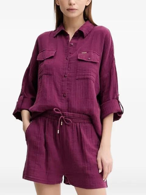 Elena double-pocket shirt by MELISSA ODABASH