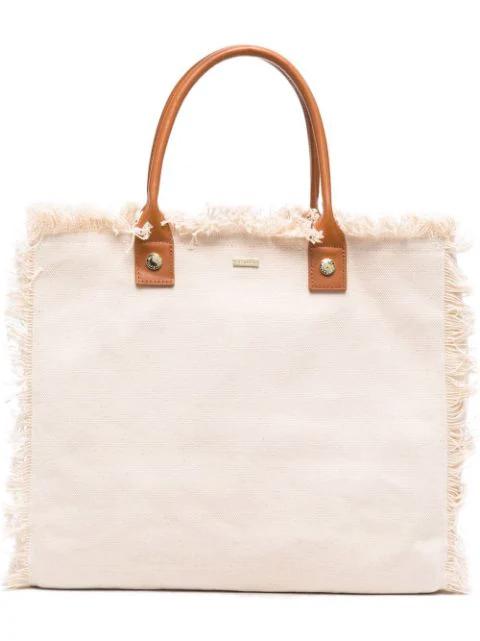 Ferrat frayed tote bag by MELISSA ODABASH