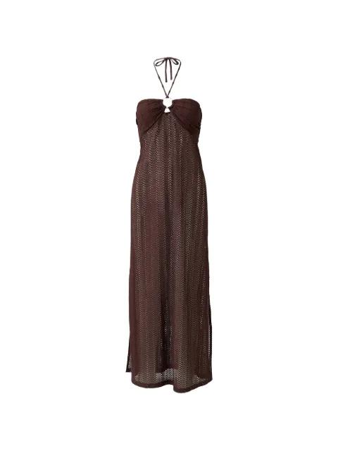Harriet halterneck maxi dress by MELISSA ODABASH