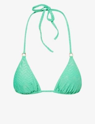Key West Triangle Bikini Top by MELISSA ODABASH