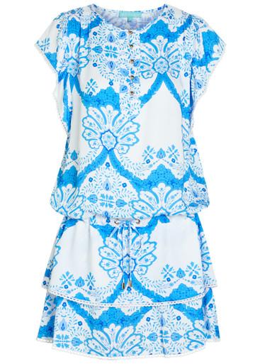 Lenni printed woven cover-up by MELISSA ODABASH