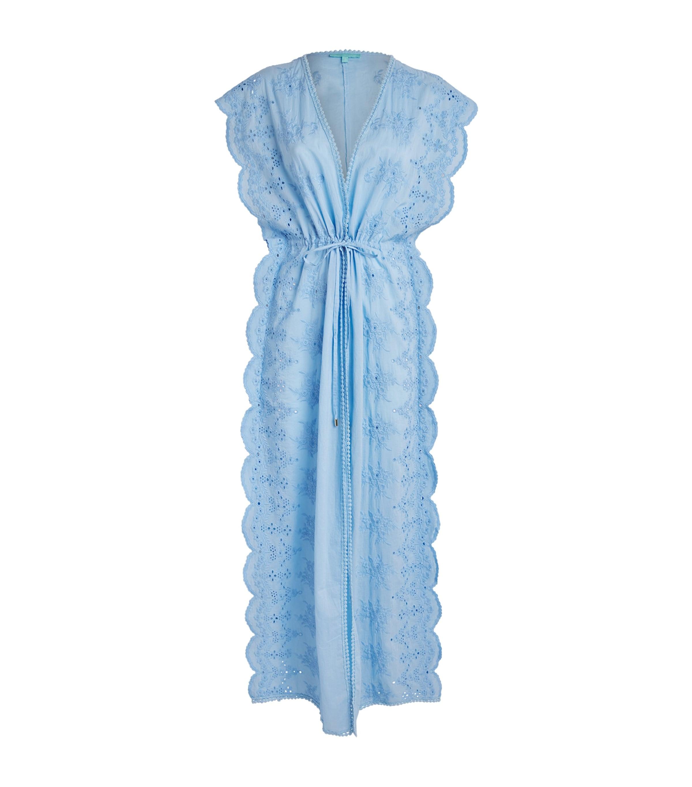 Melissa Odabash Cotton Embroidered Talitha Kaftan by MELISSA ODABASH