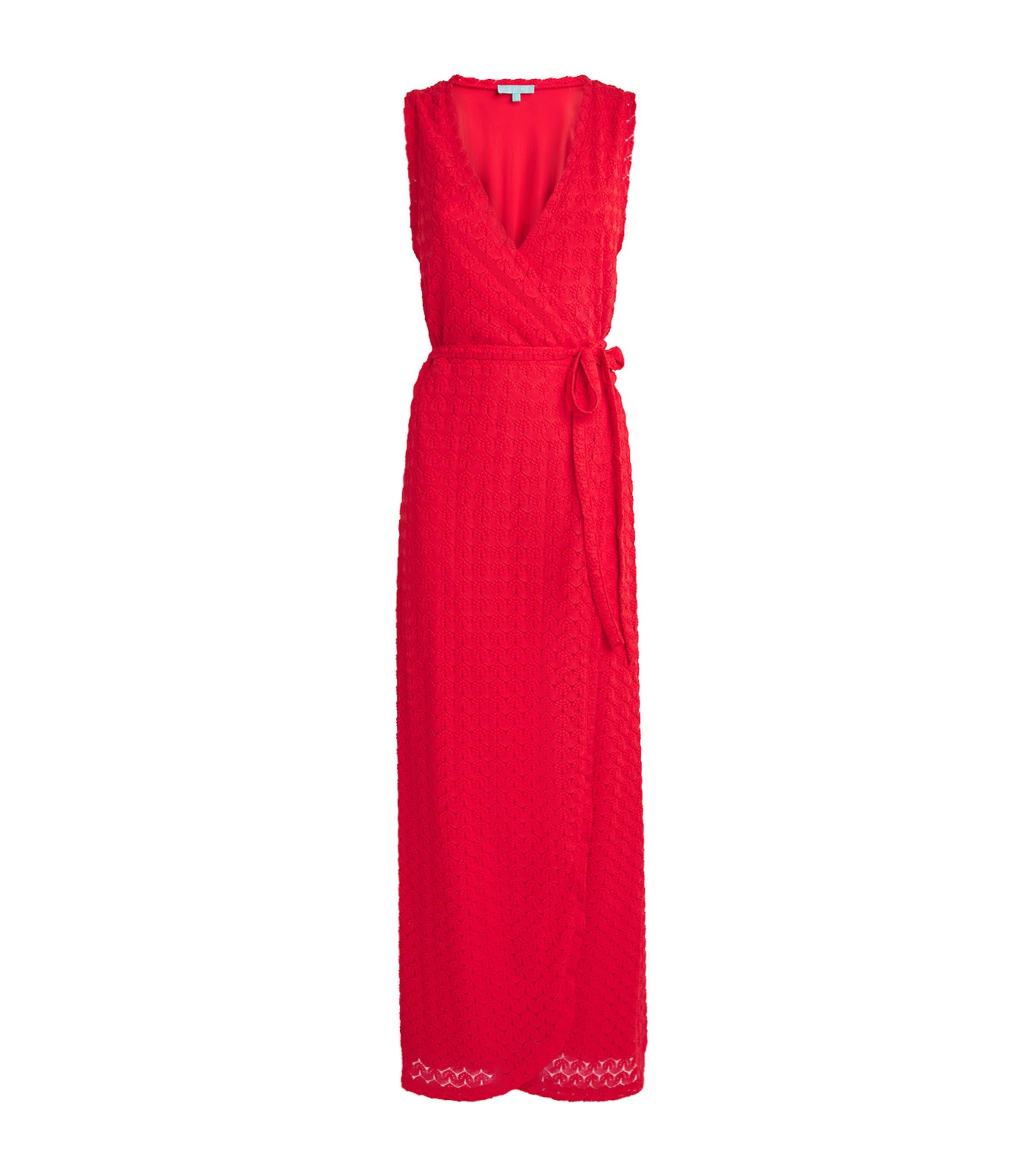 Melissa Odabash Crochet Zima Tie-Waist Kaftan by MELISSA ODABASH