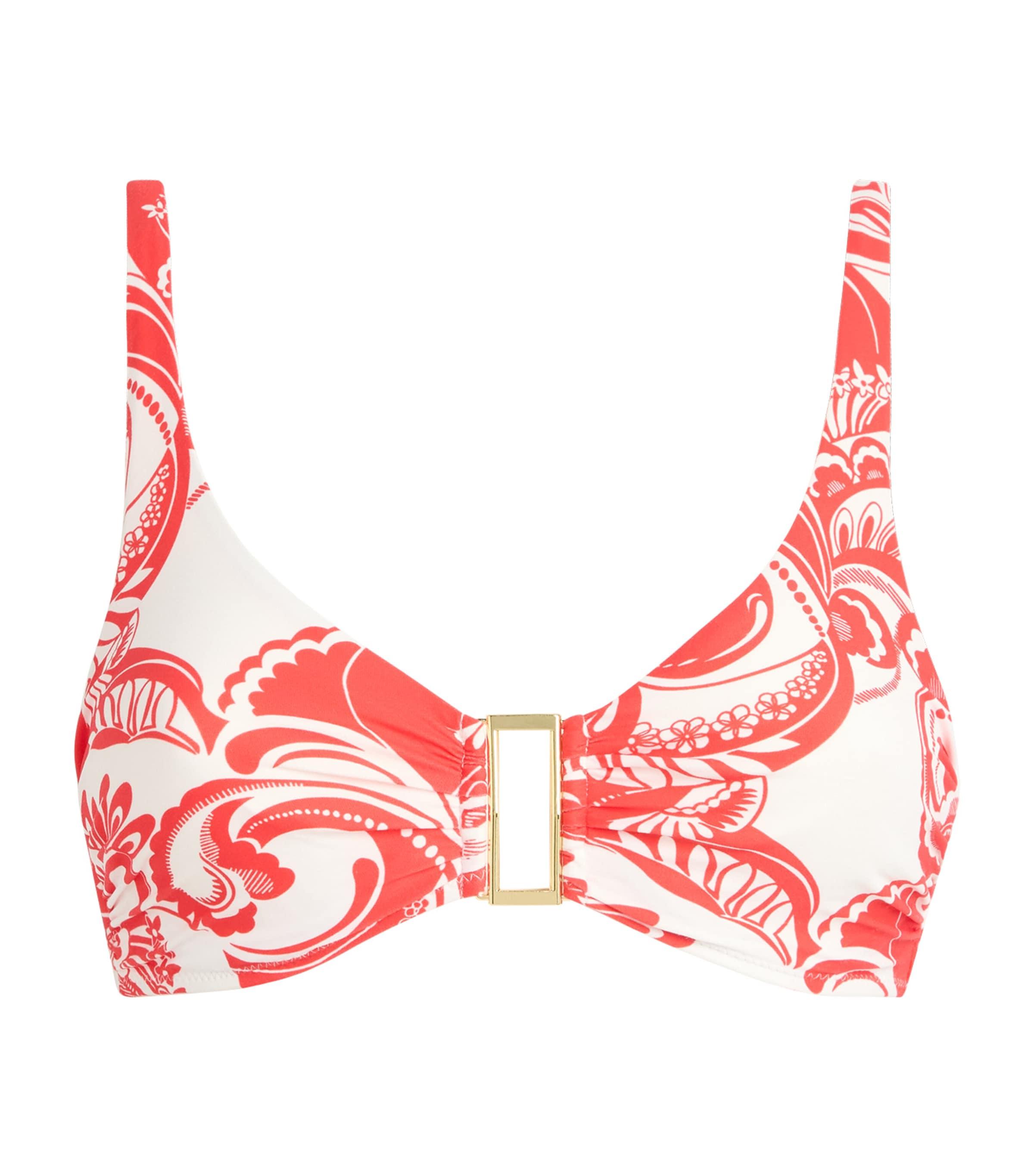 Melissa Odabash Floral Bel Air Bikini Top by MELISSA ODABASH