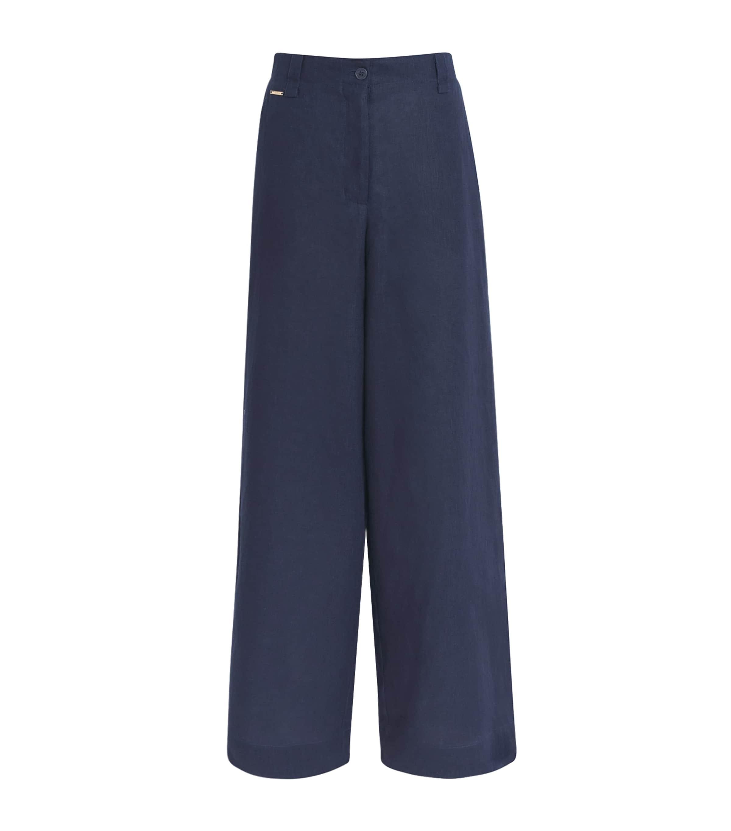Melissa Odabash Linen Serena Wide-Leg Trousers by MELISSA ODABASH