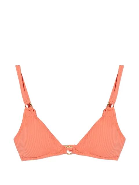 Montenegro ring-detail bikini top by MELISSA ODABASH